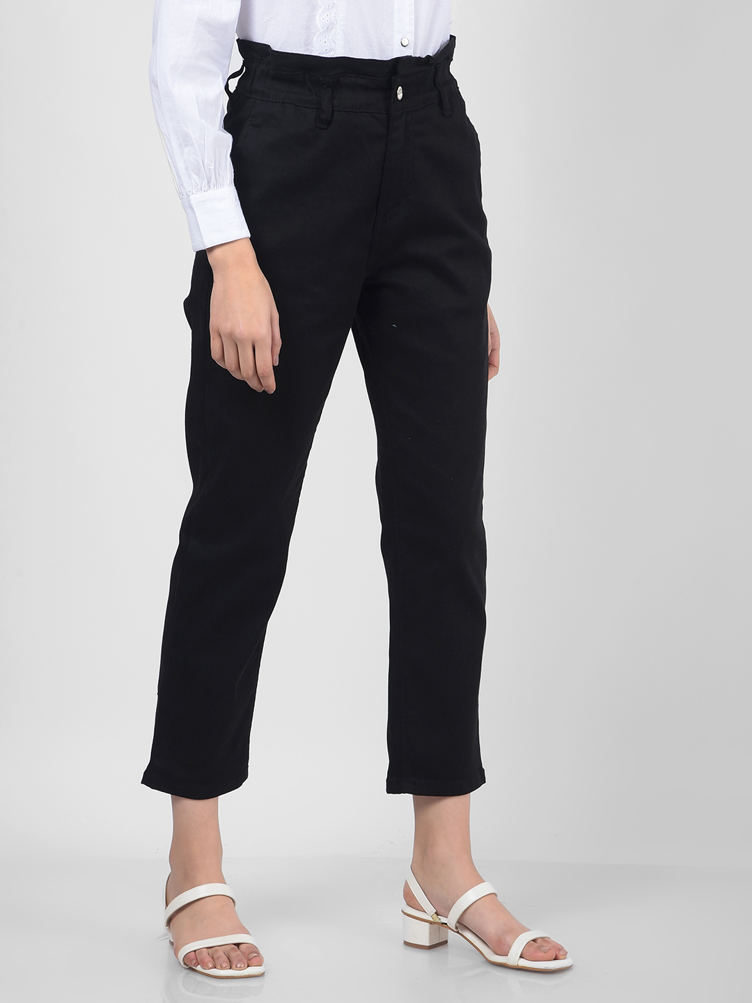 Numero Uno Women Solid Black Jeans